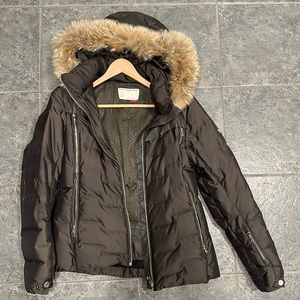 Spyder Ski Coat with Fox Fur Hood